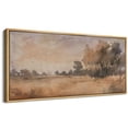 thumbnail image 1 of Large Framed Canvas Print The Abstract Modern Wall Art Decorative Ready to Hang Painting for Living room Bedroom - 60"x30" Natural Frame, 1 of 7