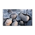 thumbnail image 1 of Large Framed Icy Stones Wall Art Novel Stones Under Ice Wall Decor Winter River Painting For Livingroom Bedroom Decoration Framed Painting Ready to Hang, 1 of 7