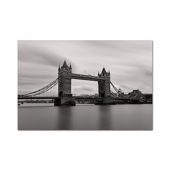 Large Framed Tower Bridge Wall Art Scenery Tower Bridge Wall Decor Painting For Livingroom Bedroom Decoration Framed Painting Ready to Hang