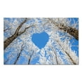 thumbnail image 1 of Large Framed Winter Sky Blue Wall Art Winter Tree Wall Decor For Livingroom Bedroom Decoration Framed Painting Ready to Hang, 1 of 7
