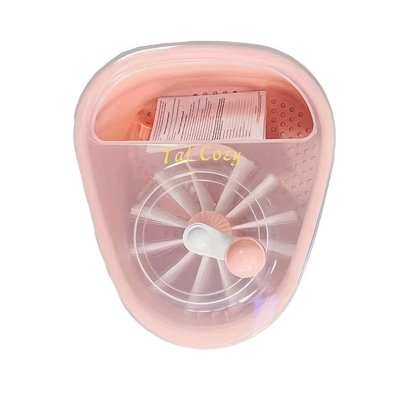 Large Fruit Washing Spinner with a Brush, Designed for Cleaning Fruits And Salads in a Washing Bowl.