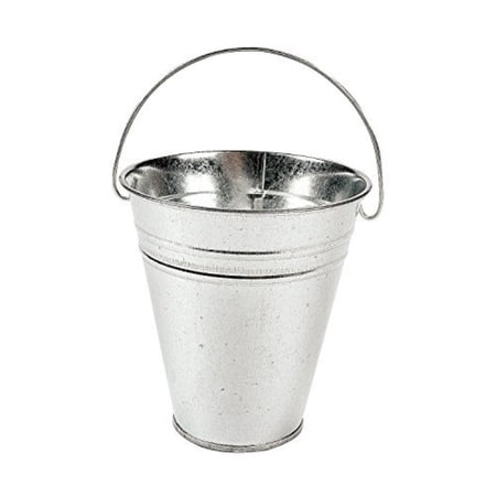 Large Galvanized Buckets (1 dozen) - Bulk [Toy]