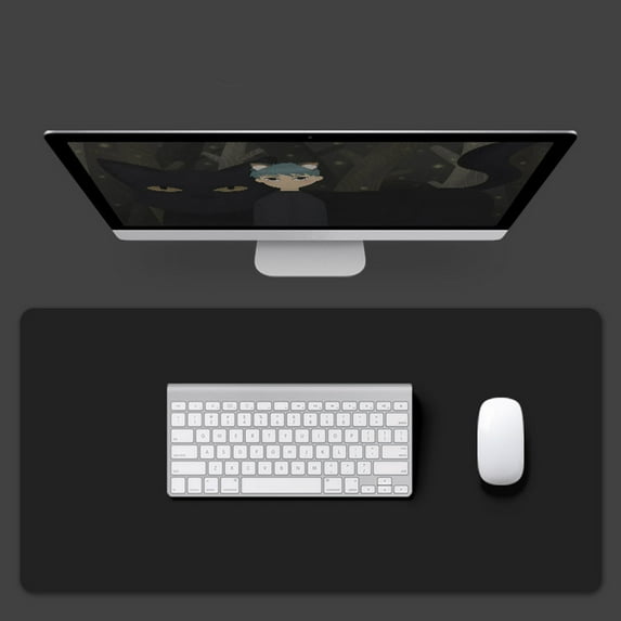 Large Gaming Desk Pad Non- Keyboard Mat Protector for and Home Workspace