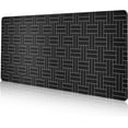 thumbnail image 1 of Large Gaming Mouse Pad,31.5''''x11.8'''',Geometric Line Patterns Desk Mat,Non-Slip Base and High Density Stitched Edges,Desk Pad Protector Suitable for Home and Office, 1 of 6
