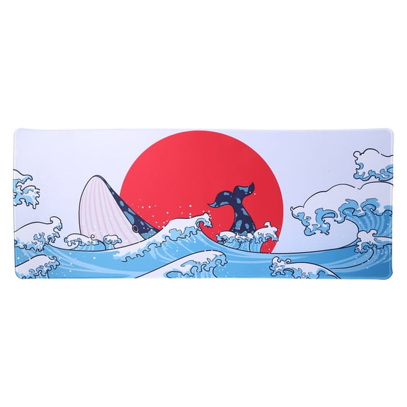 Large Gaming Mouse Pad Computer Gamer Keyboard Coral Sea Mouse Mat Non-slip Desk Mousepad For PC Desk