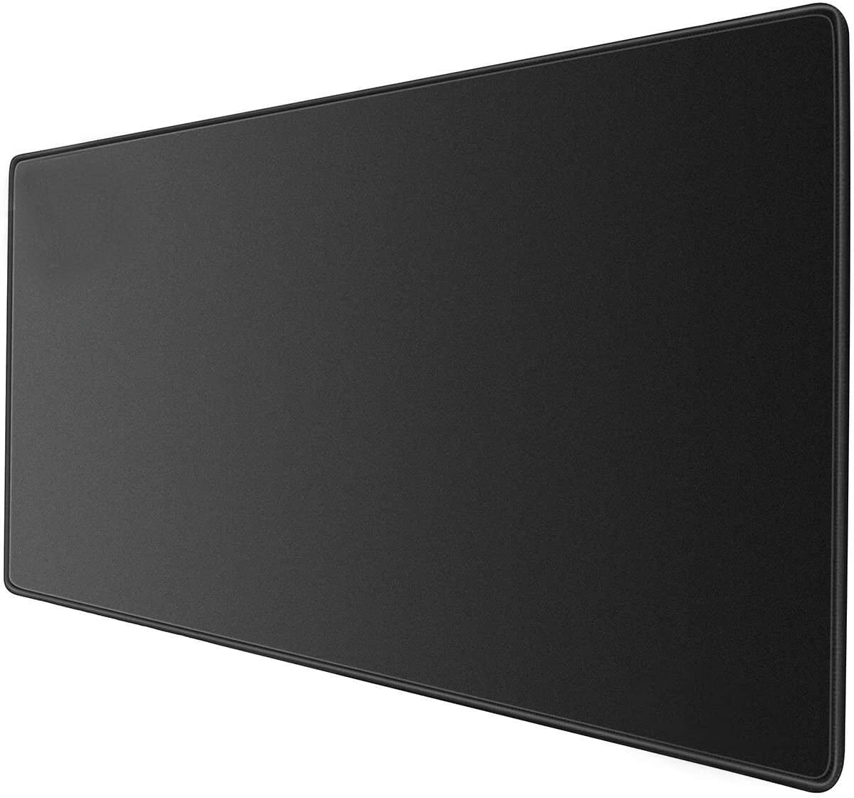 Large Gaming Mouse Pad Desk Mat Comfortable XXL Mousepad Extended Size 35.4 x 15.7 inches Classic Black