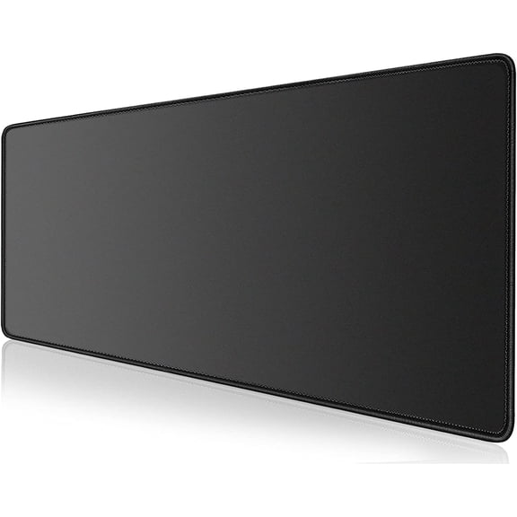 Large Gaming Mouse Pad Desk Mat, Superior Micro-Weave Cloth for Precise Control, Non-Slip Rubber Base, Stitched Edges, Water-Resistant, Gamer, Office & Home, 31.5" x 11.8" inches