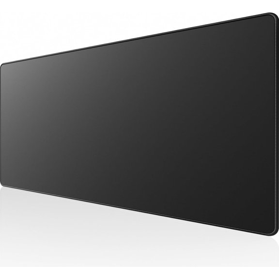 Large Gaming Mouse Pad Desk Mat, Superior Micro-Weave Cloth for Precise Mouse Control, Non-Slip Rubber Base, Stitched Edges, Water-Resistant, for Gamer, Office & Home, 31.5" x 11.8" inches