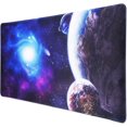thumbnail image 1 of Large Gaming Mouse pad with Stitched Edges,Extended Mouse mat,Non-Slip Rubber Base,Waterproof Keyboard Pad,Desk Pad for Premium-Textured,3mm Thick Office Desk mat, 1 of 6