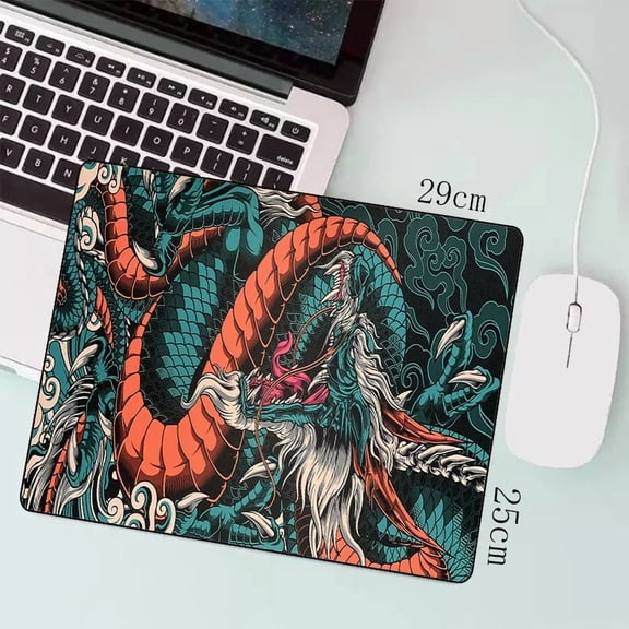 Large Gaming Mousepad Keyboard Gamer Mouse Pad on The Table Speed Desk Mat Anime Mouse Mats ,Dragon pattern