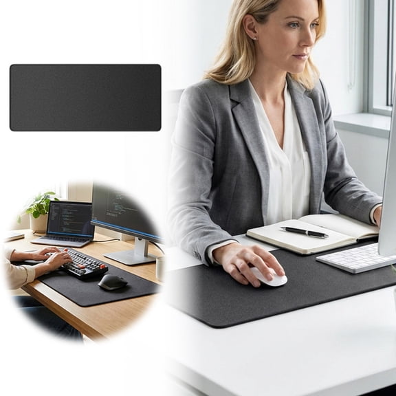 Large Gaming Pad for Desk Home Hyper-Easy Clean - Mat with Smooth Tracking and Low Friction
