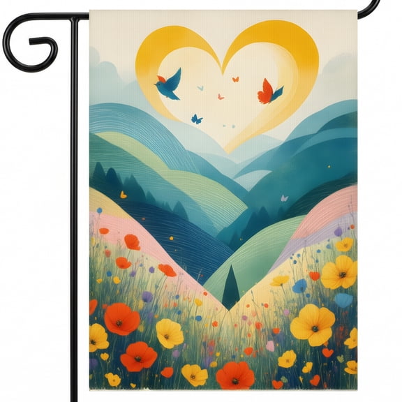 Large Garden Flag 28x40in Summer House Flags for Driveway Entrance Decor