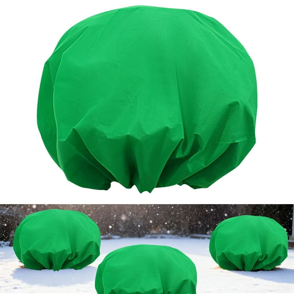 Large Garden Plant Covers, TSV 6.2ft Heavy Duty Frost Protection and Outdoor Plant Coat, Green