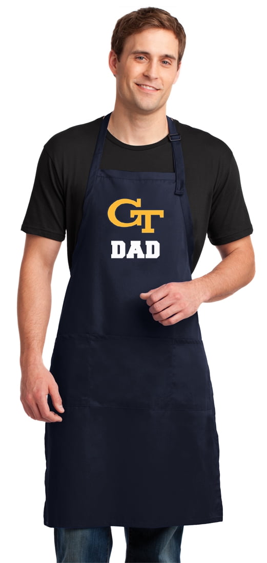 Large Georgia Tech Dad Apron OFFICIAL GA Tech Dad Aprons
