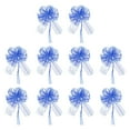 thumbnail image 1 of Large Gift Bow 7.5x5.9 Inch, 10 Pack  Pull Bows for Gift Wrapping Present Wedding Valentine's Day, Dark Blue, 1 of 7