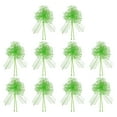 thumbnail image 1 of Large Gift Bow 7.5x5.9 Inch, 10 Pcs  Pull Bows for Gift Wrapping Present Wedding Valentine's Day, Green, 1 of 7