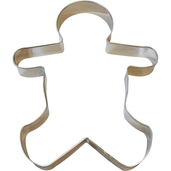 Large Gingerbread Boy Man 8 Inch   from     – Tin Plated Steel