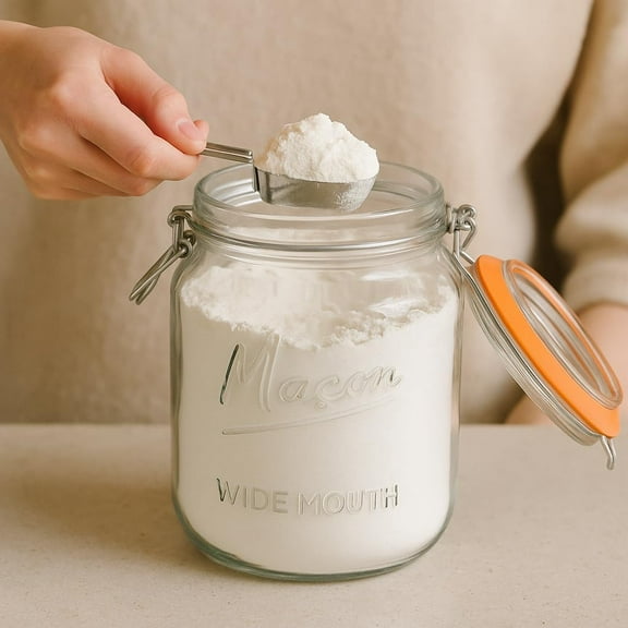 Large Glass Mason Jars with Airtight Lids - 64 oz (4pk)