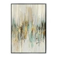 thumbnail image 1 of Large Gold Foil Decor Abstract Hand Painted Oil Painting Big Wall Art Handmade On Canvas Shiny Textured Artwork For Home Decor, 1 of 6