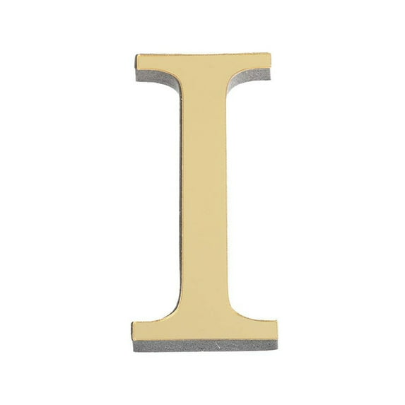 Large Gold Mirror 3D Acrylic Letter Wall Stickers Self-Adhesive Alphabet Decals Oversized Letters for DIY Home Decoration Custom Name Sign Art Decor Wedding Nursery Bedroom Living Room Wall Decor