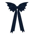 thumbnail image 1 of Large Gothic Bat Giant Bow Fall Hanging Ornament Indoor Party Christmas Tree Topper Decorations(1Pcs), 1 of 5