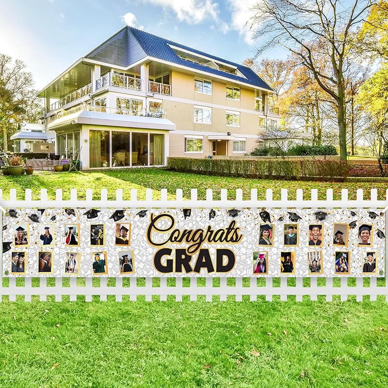 Large Graduate Class of 2024 Banner -24*71in/61*180cm| Congratulations ...