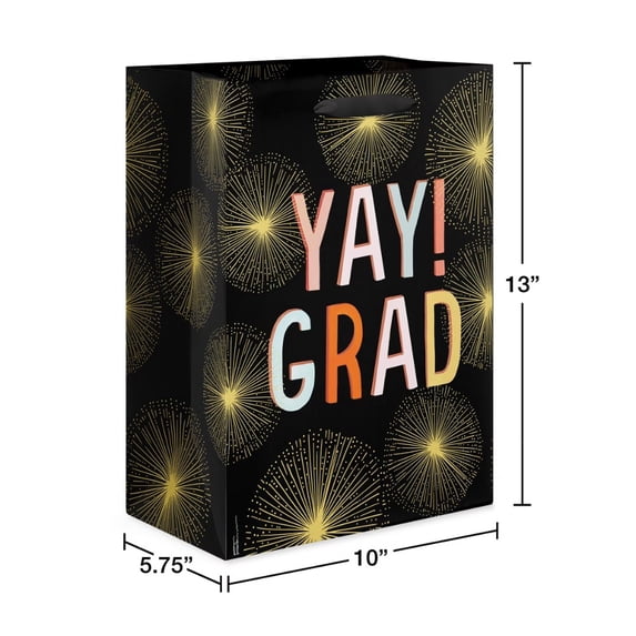 Large Graduation Gift Bags, 13"x10"