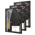 thumbnail image 1 of Large Graduation Shadow Box-3pc - Graduation Gown Display, Wall-Mount Lockable Graduation Display Frame with Acrylic Glass Door for Graduation Keepsakes, Cap and Gown, Dioplma, Large Black, 1 of 7