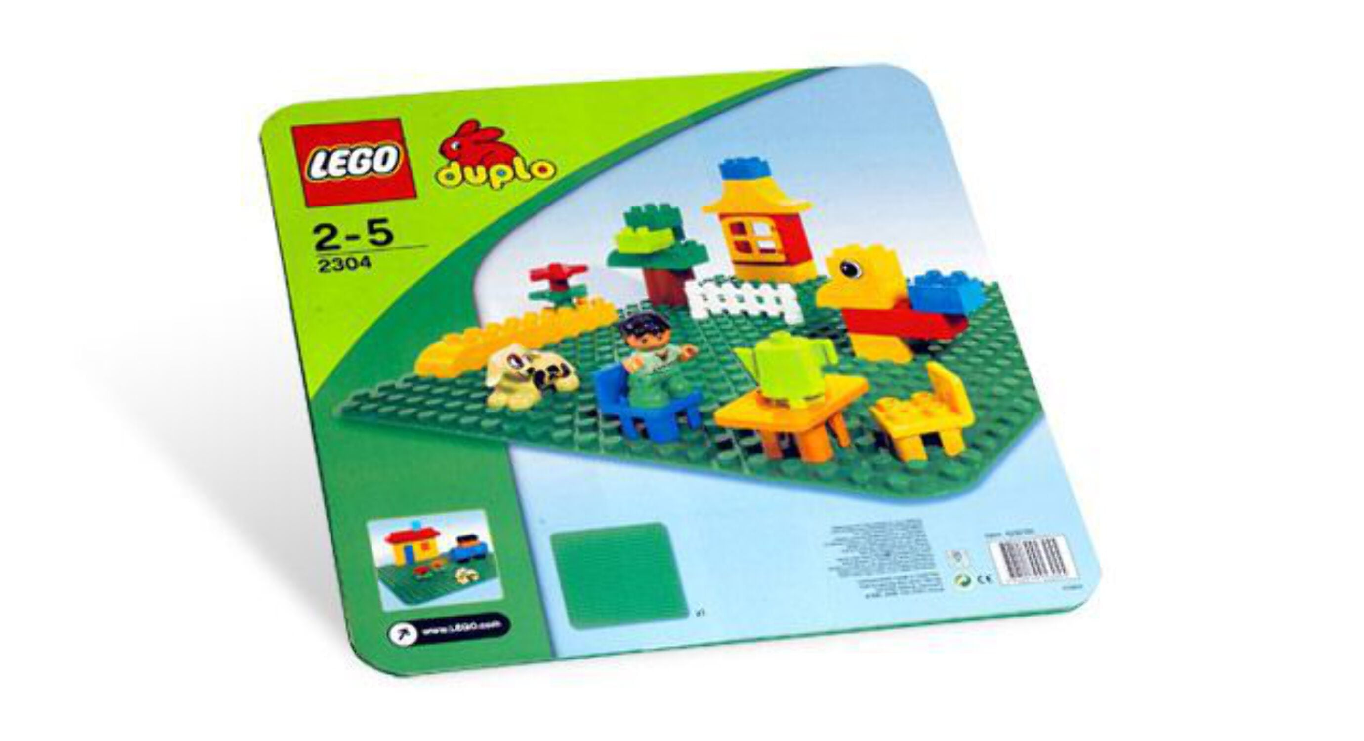 LEGO® DUPLO® 2304 Grande Plaque de base Verte Classique - Lego