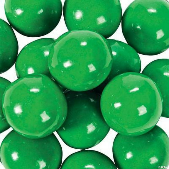 Large Green Gumballs, 97 Pieces, 2 lbs, Candy Buffet, Wedding, Graduation, Party