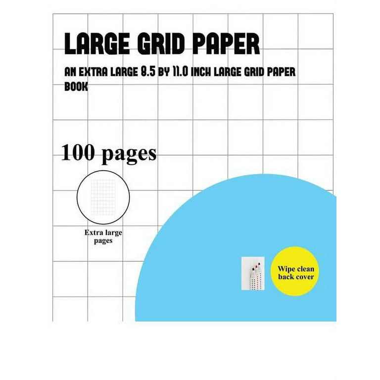 Stream ✔️ [PDF] Download Graph Paper Large Blocks: large graph paper 1 inch  squares, 100 Pages, Large, 8 by Diamondlehmannnaima