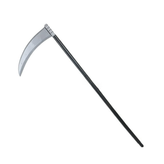 Large Grim Reaper Scythe Halloween Prop 36 Inches, Devil Costume Accessory for Adults & Teens, Halloween Decoration