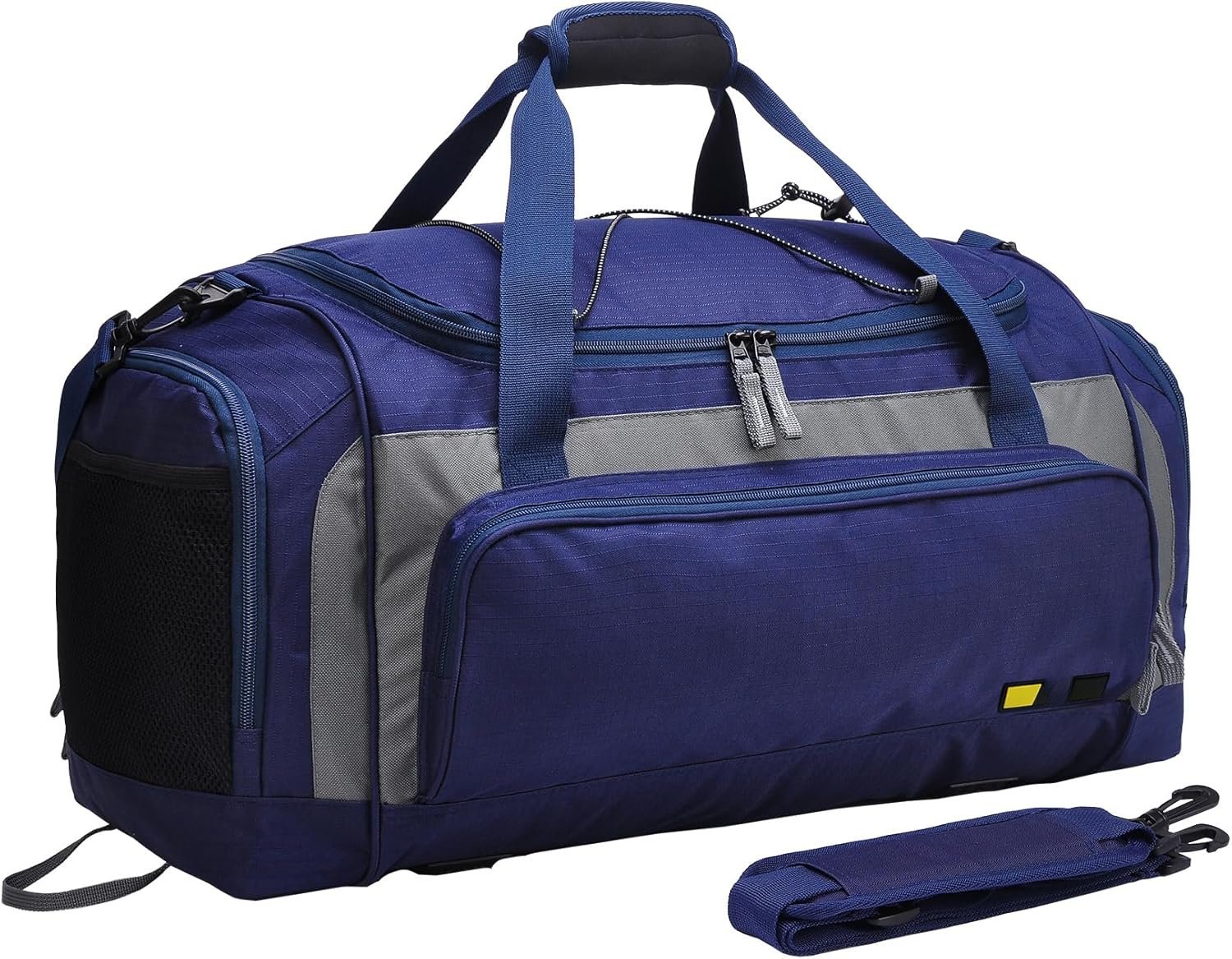 Large Gym Bag for Men Duffle Bag with Shoe Compartment 60L Lightweight ...