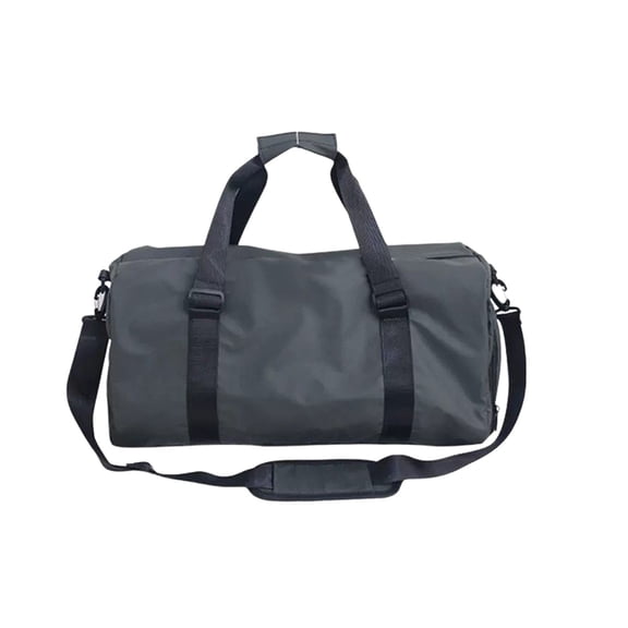 Large Gym Duffle Bag, Sports Travel Bag, Waterproof Workout Carry Bag With Shoe Compartment, Dry Wet Separation Pocket, Trolley Sleeve Design For Fitness Swimming Weekend Trips