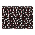 thumbnail image 1 of Large Halloween Backdrop for Content Creation 8x6ft - Cute Ghost Illustration with Hanging Grommets, 1 of 2
