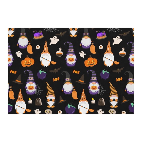 Large Halloween Background 7x5ft - Vintage Horror Theme with Spider Cobweb and Skeleton