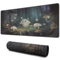 thumbnail image 1 of Large Halloween Gaming Mouse Pad Happy Halloween Spooky Night Design, Non-Slip Rubber Base Desk Mat, Ideal for Gamers, Gaming Mouse Pad 31.5×11.8 Inch, 1 of 7