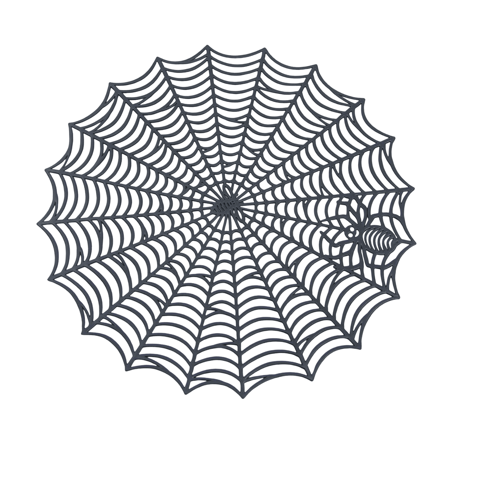 Large Halloween Spider Web Decoration, Durable Black Web with Realistic