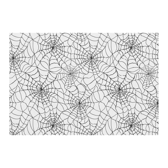 Large Halloween Studio Backdrop 7x5ft - Gothic Spooky Night with Ghost Pumpkin and Spider Web