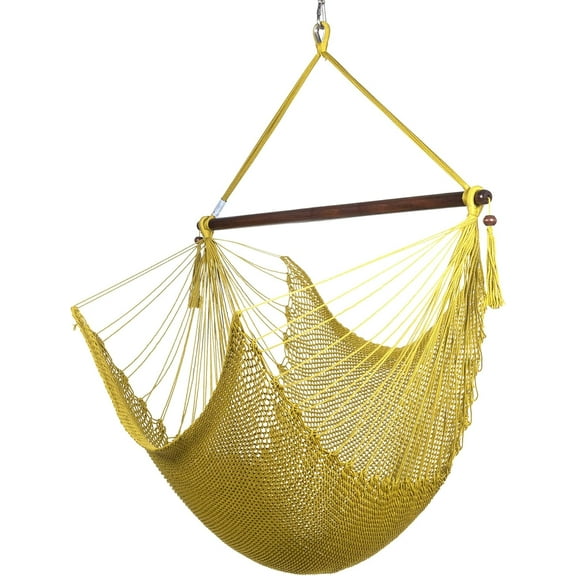 Large  Hammock Chair - 48 Inch - Polyester - Hanging Chair - Olive