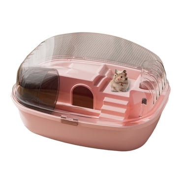 Picture Idea: Hamsters House DIY Wooden Gerbil Hideout Bridge Swing And Chinchilla