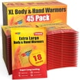 thumbnail image 1 of Large Hand & Body Warmers - Up to 18 Hours of Heat, Super Long Lasting - Easy, All Natural - Air Activated, for Body, Hands & Toes - Odorless Hot Hand Warmer - Sport Temp, 1 of 6