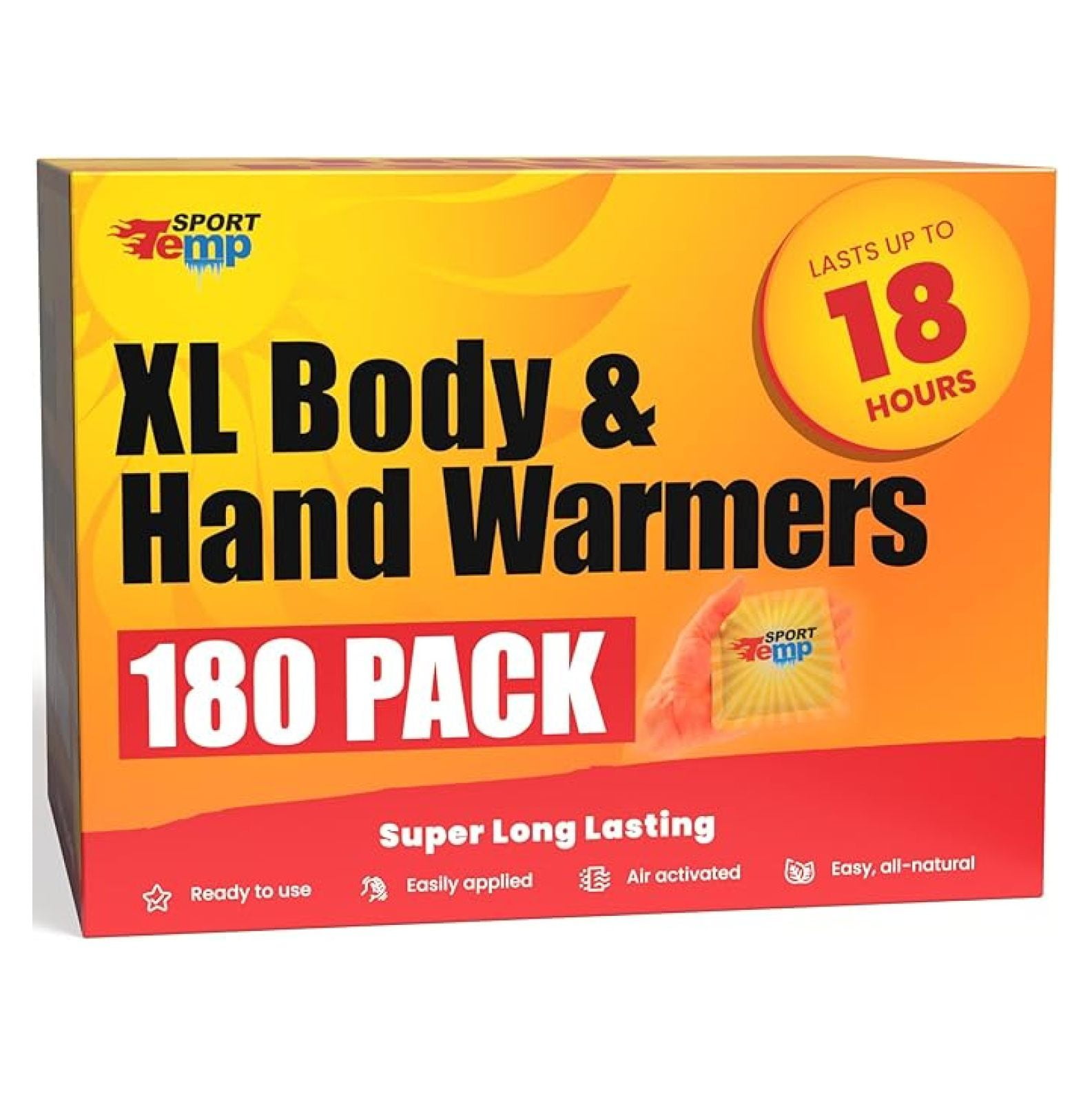 10 Pieces Packaging Hand & Body Warmers - Up To 12 Hours Of Heat, Super - View #3