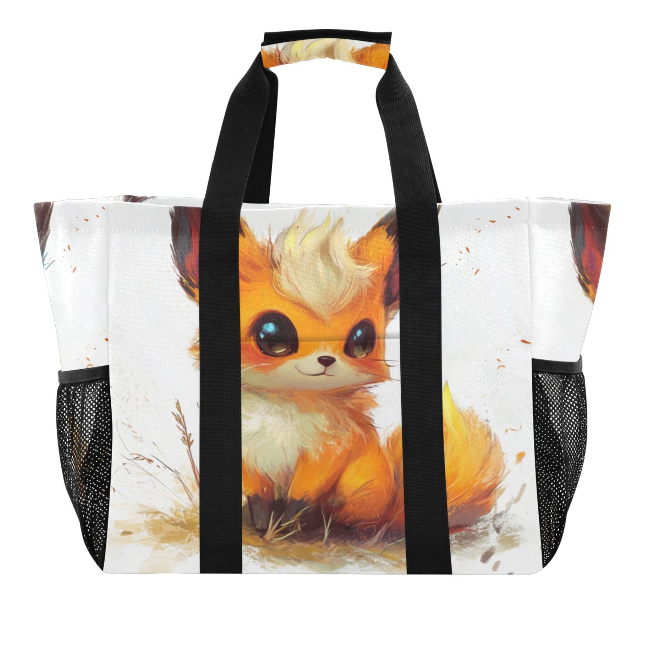 Large Hand-Held Storage Bag Kitchen Reusable Grocery Bags, Travel Tote ...