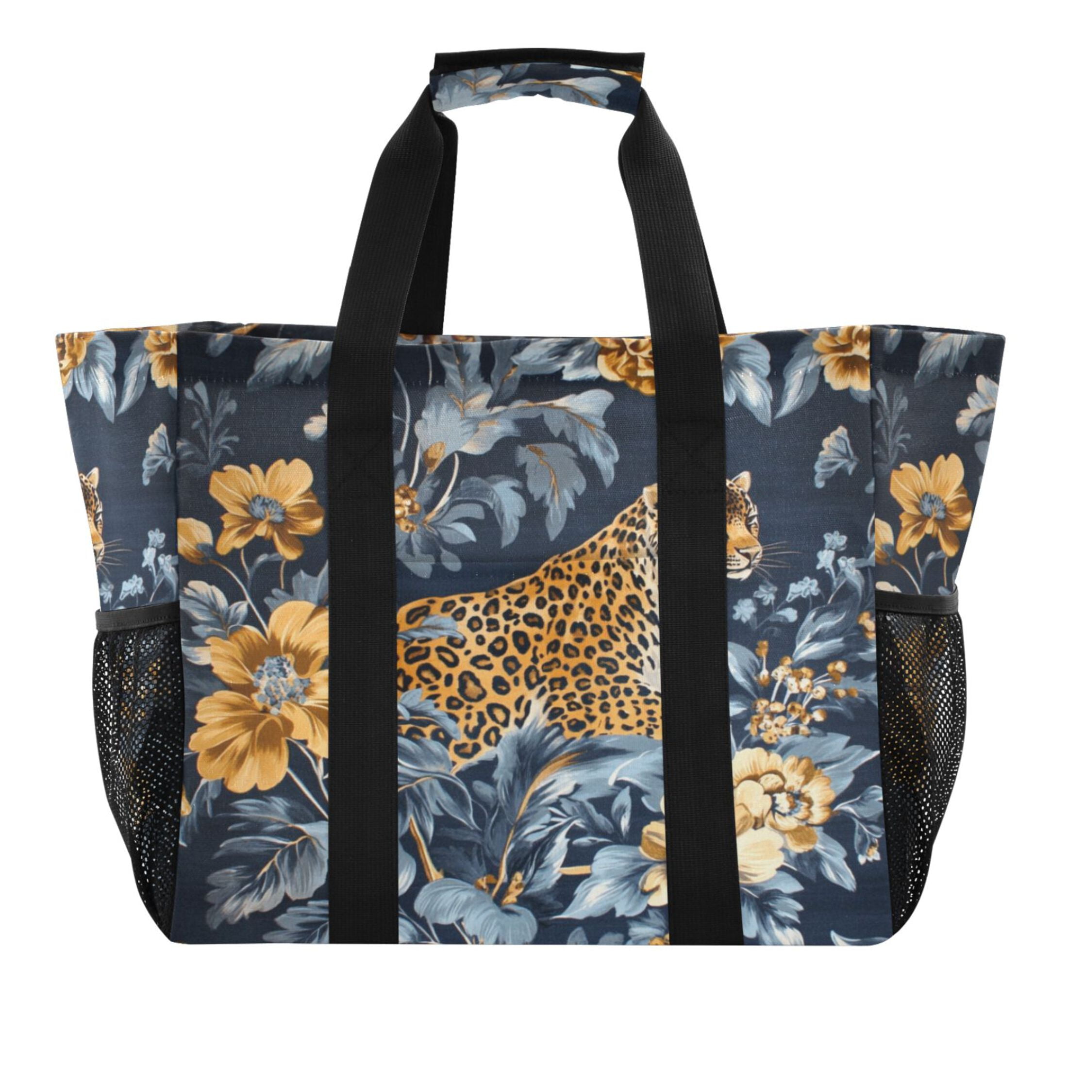 Large Hand-Held Storage Bag Kitchen Reusable Grocery Bags, Travel Tote ...