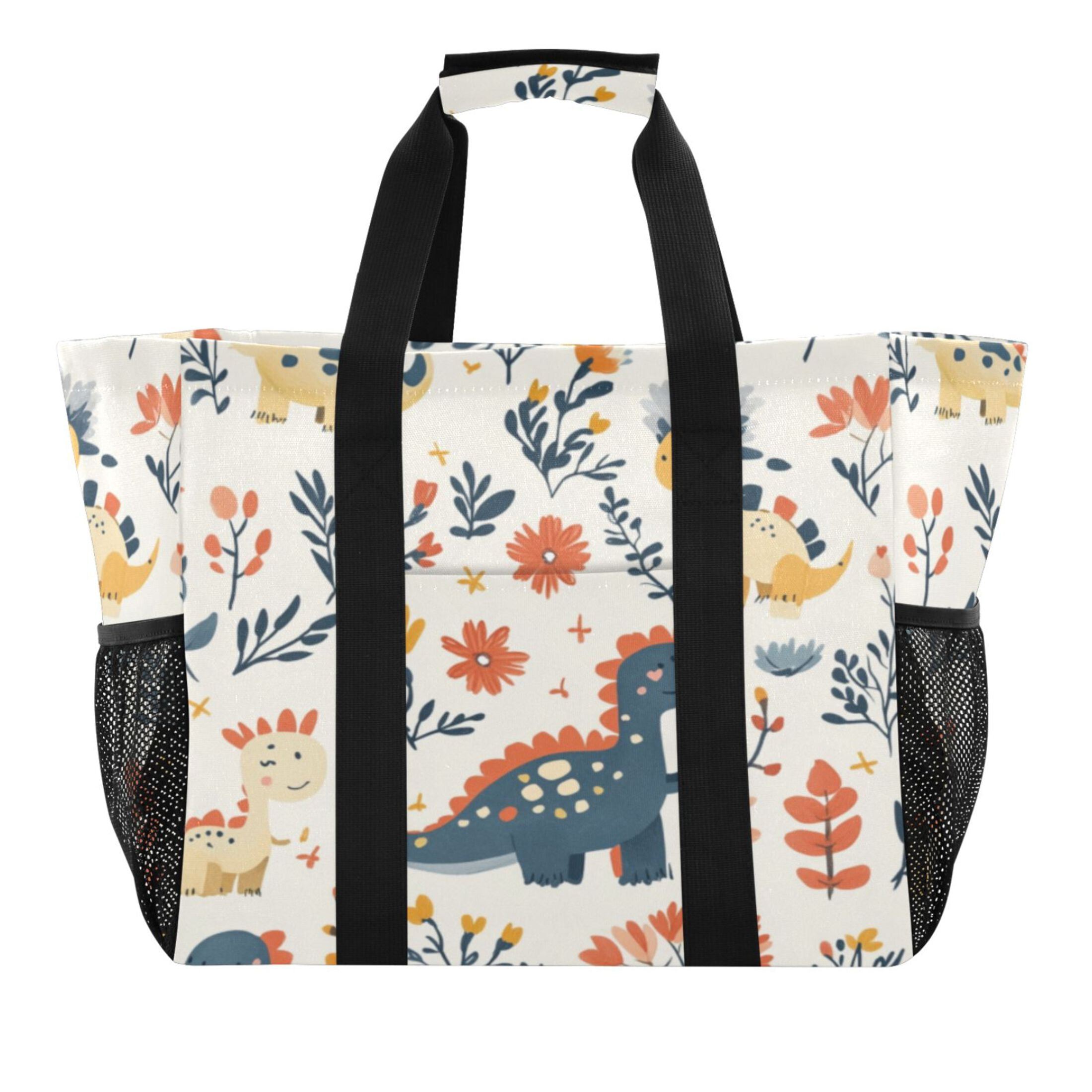 Large Hand-Held Storage Bag Kitchen Reusable Grocery Bags, Travel Tote ...