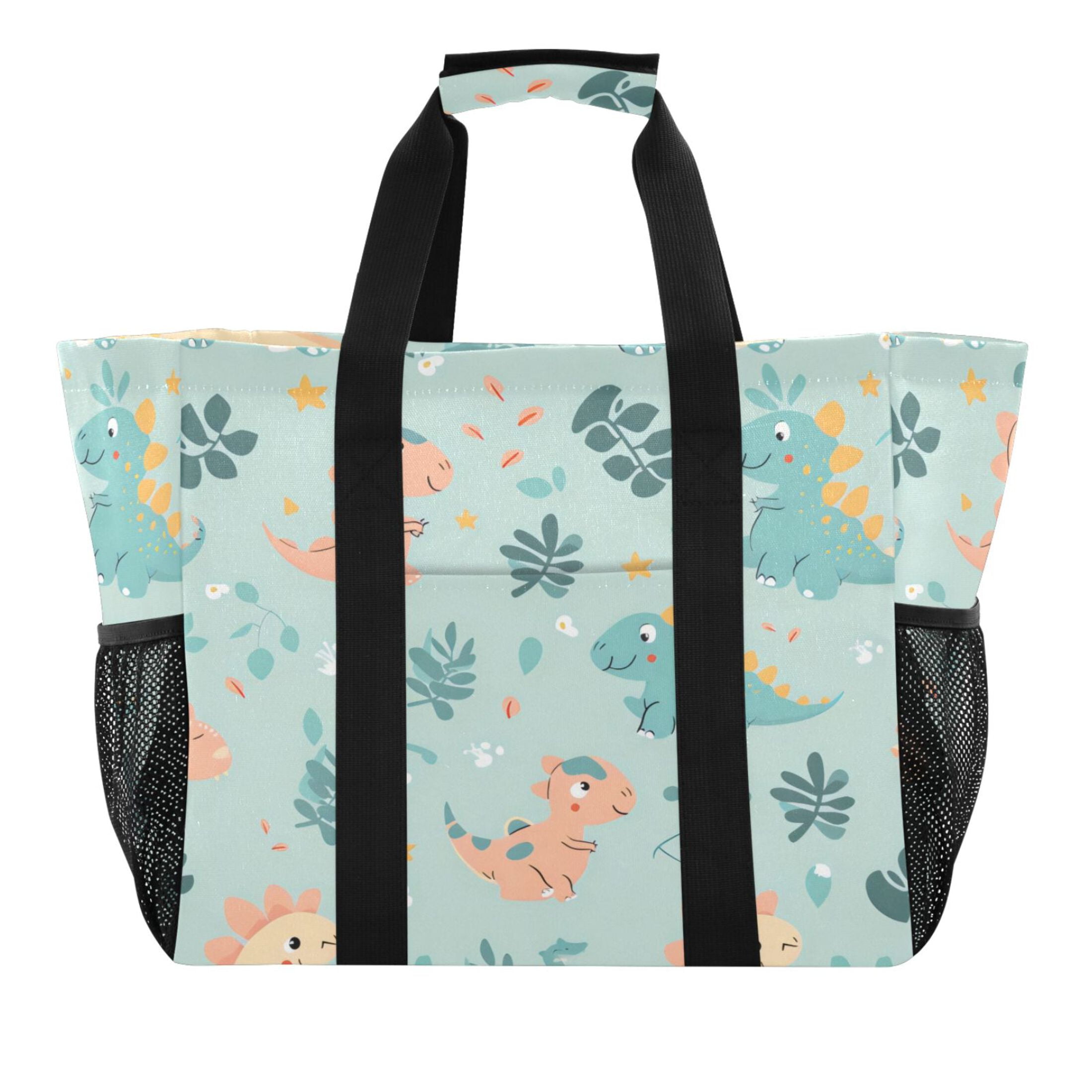 Large Hand-Held Storage Bag Kitchen Reusable Grocery Bags, Travel Tote ...