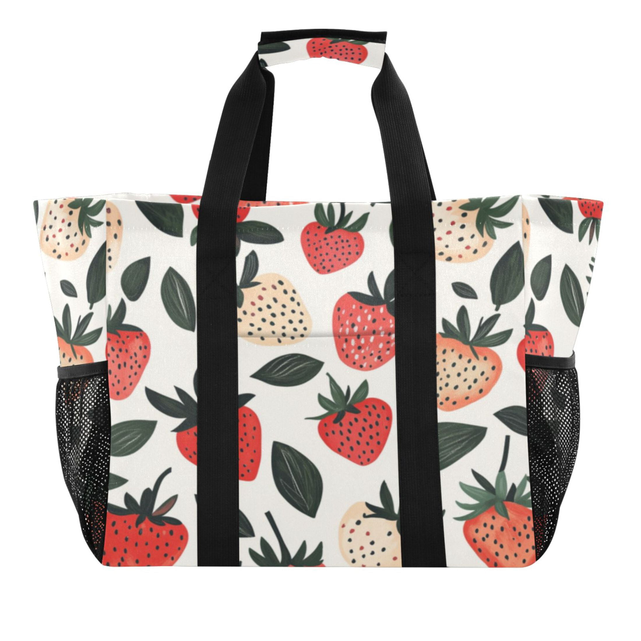 Large Hand-Held Storage Bag Kitchen Reusable Grocery Bags, Travel Tote ...