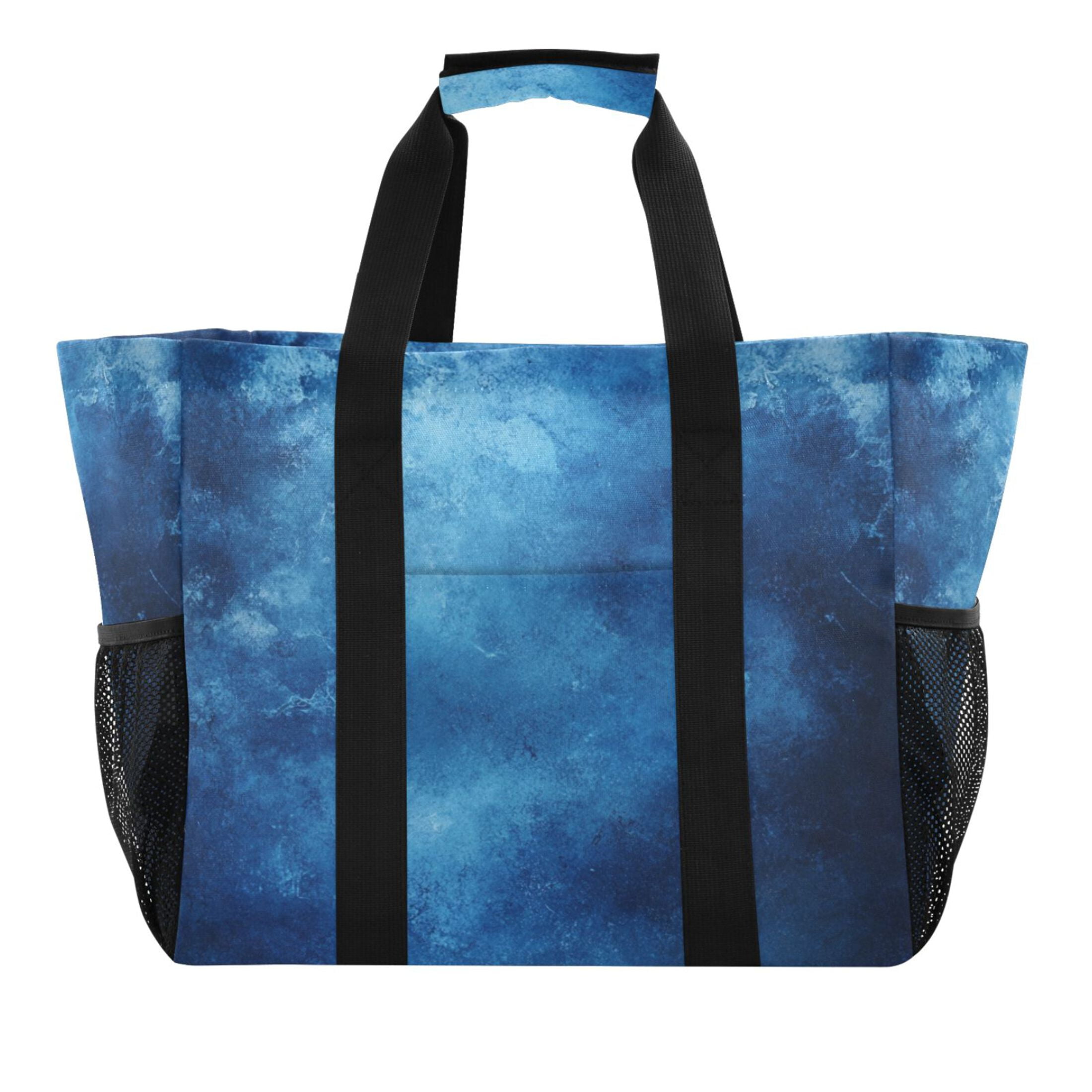 Large Hand-Held Storage Bag Kitchen Reusable Grocery Bags, Travel Tote ...