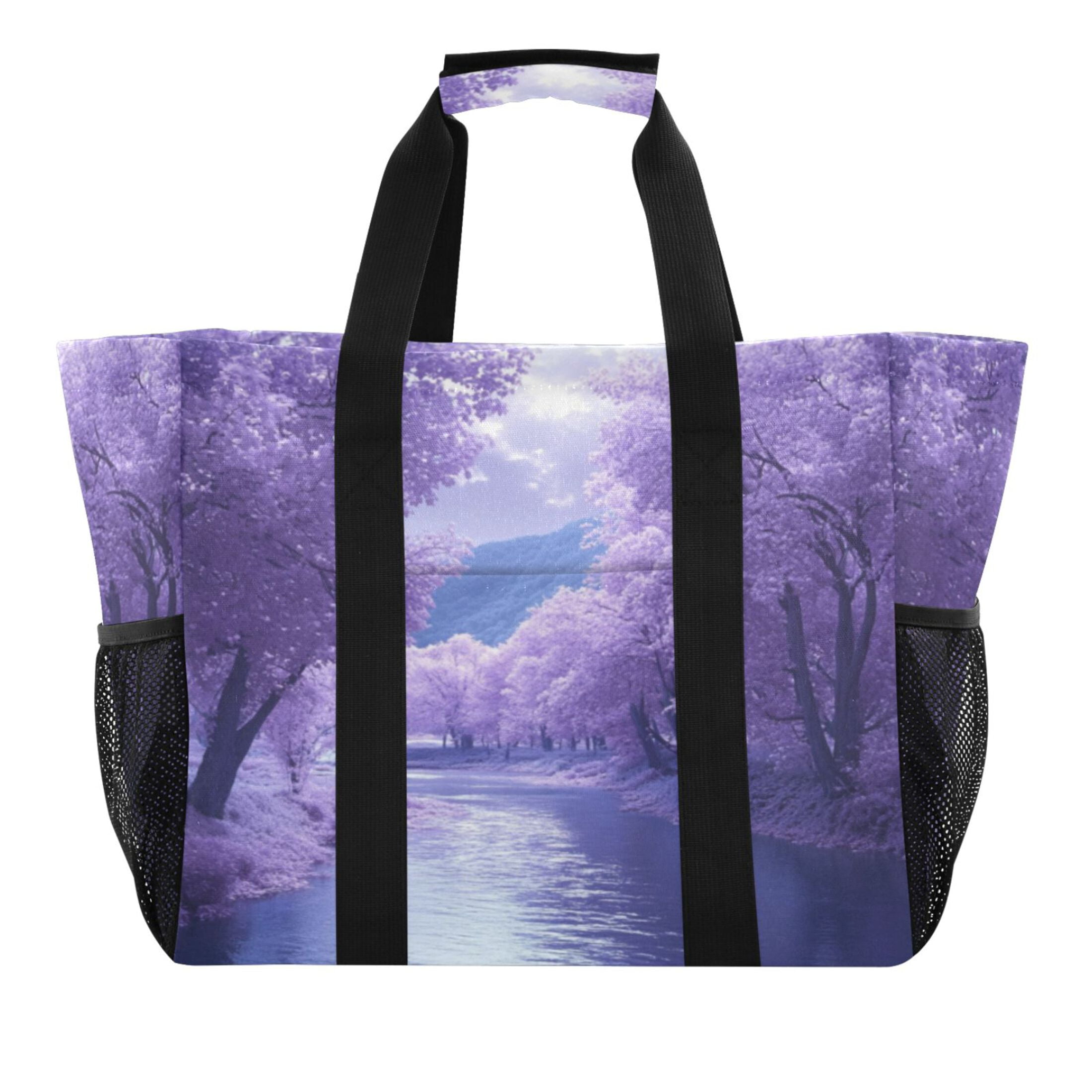 Large Hand-Held Storage Bag Kitchen Reusable Grocery Bags, Travel Tote ...